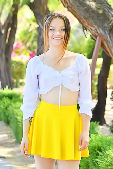 FTV Olivia Teases Hot And Upskirt In Public