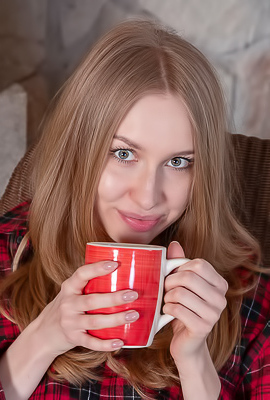 Lia Pink Offering An Enticing Rear View Of Her Luscious Booty In Lacy Panties