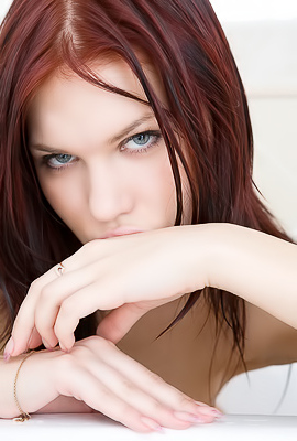 Nude Teen Felicia Vina Taking Bath