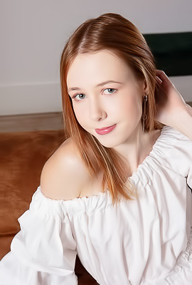 Lila Rose Naked And Parting Her Porcelain-pale Thighs Flirtatiously