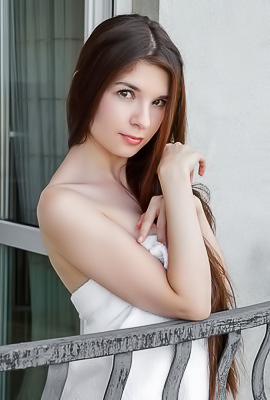 Donita Teases With Long Brunette Hair And Hairy Pussy In A Steamy Shower Striptease